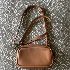 Madewell Leather Mini Carabiner Crossbody Bag